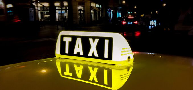 Protest taksówkarzy w Warszawie