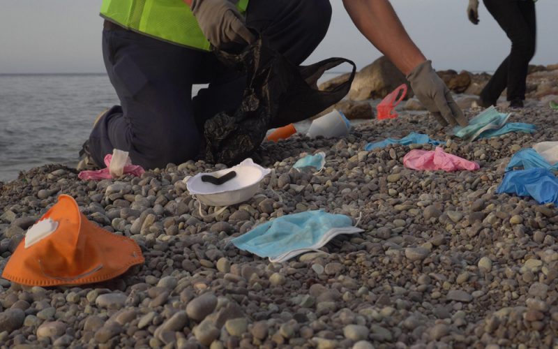 Noś maseczkę,  dbaj o środowisko