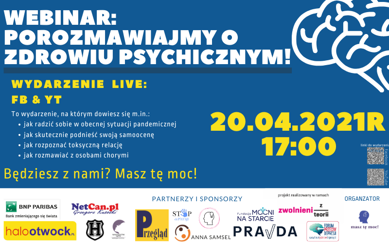 Porozmawiajmy o zdrowiu psychicznym!