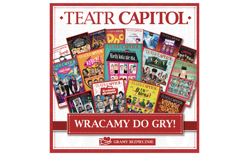 Warszawski Teatr Capitol wraca do gry