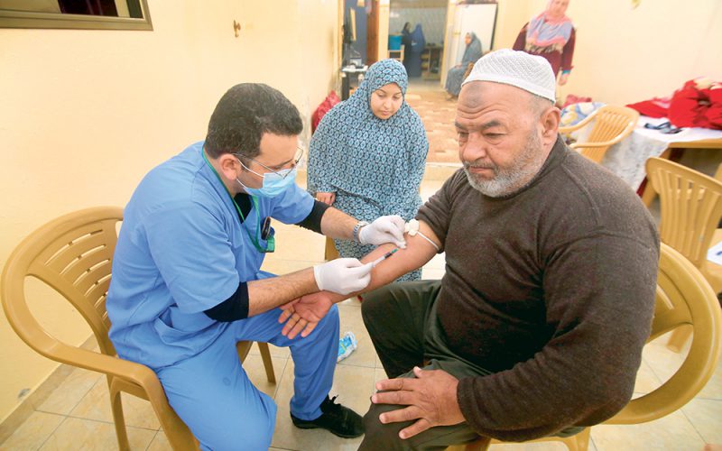 Awantura o palestyńskie szczepienia