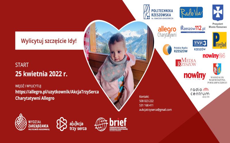 Trwa VII edycja A[u]kcji Trzy Serca!