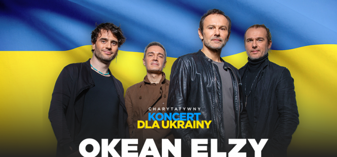 Okean Elzy zagra wielki charytatywny koncert dla Ukrainy na Stadionie Polonii w Warszawie!