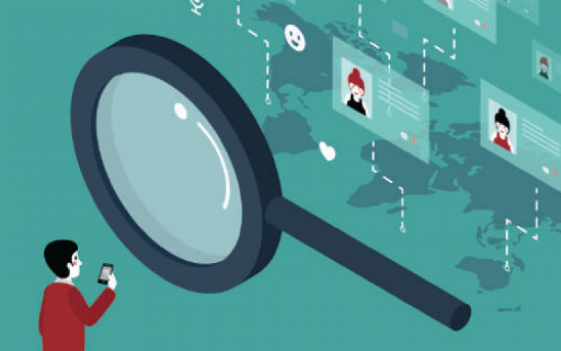 Sztuczny uśmiech sprzedawcy