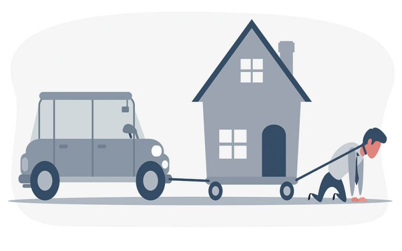 Przyduszeni długami