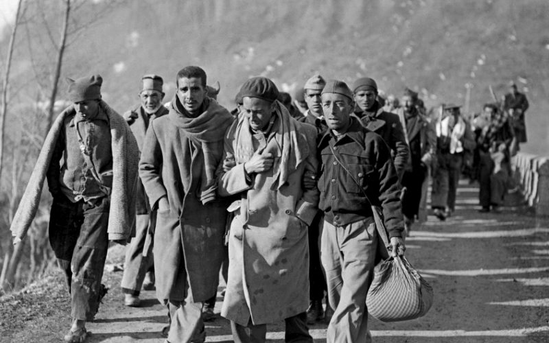 Internowanie „czerwonych” Hiszpanów