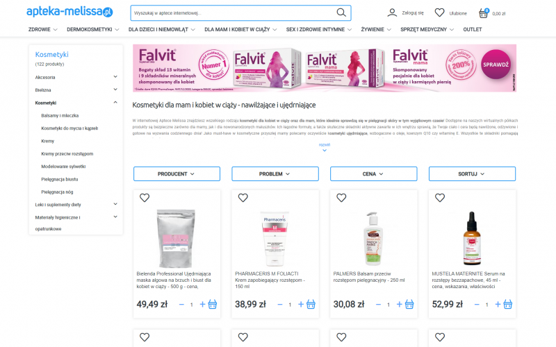 Kosmetyki dla kobiet w ciąży