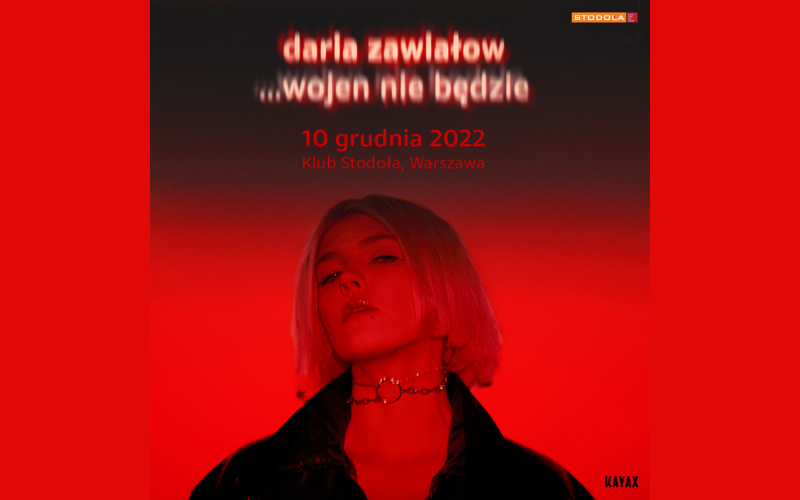 Daria Zawiałow w Klubie Stodoła