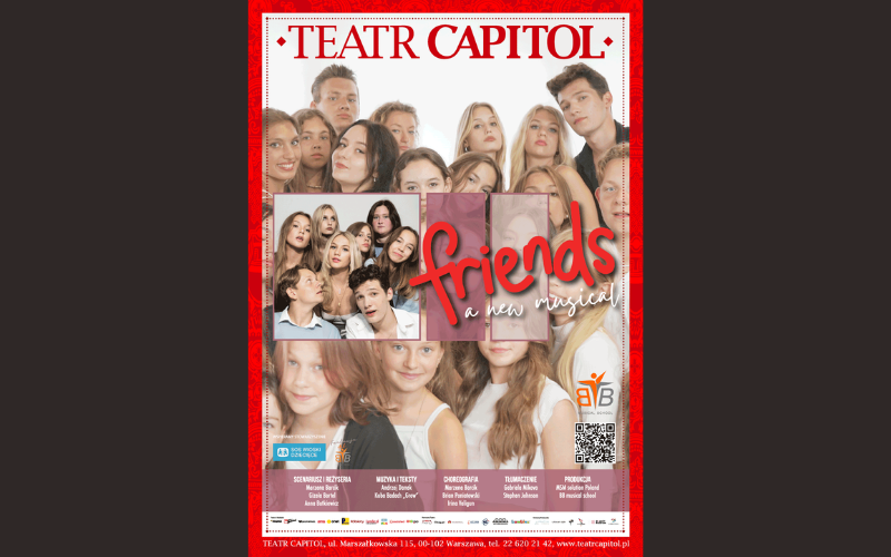 Musical „Friends” w Teatrze Capitol!