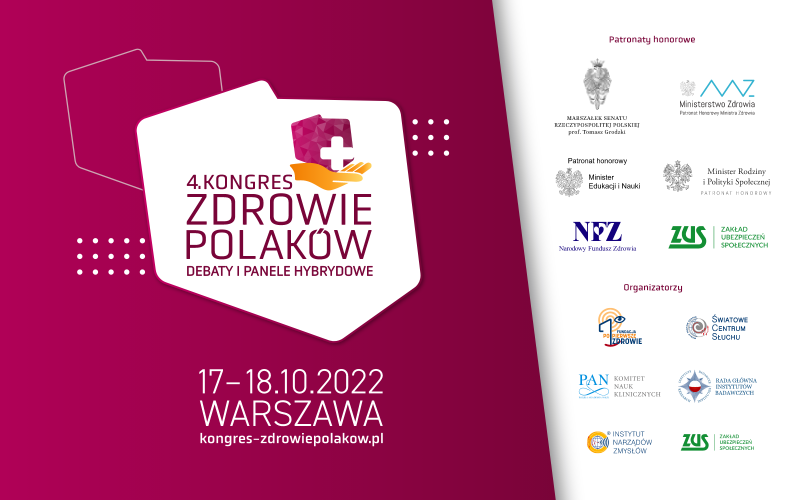 Zaproszenie na 4. Kongres „Zdrowie Polaków”