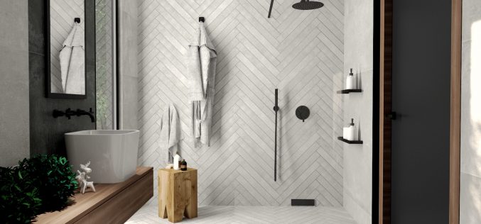 Płytki imitujące beton