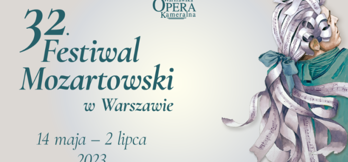 Warszawska Opera Kameralna zaprasza na 32. edycję Festiwalu Mozartowskiego