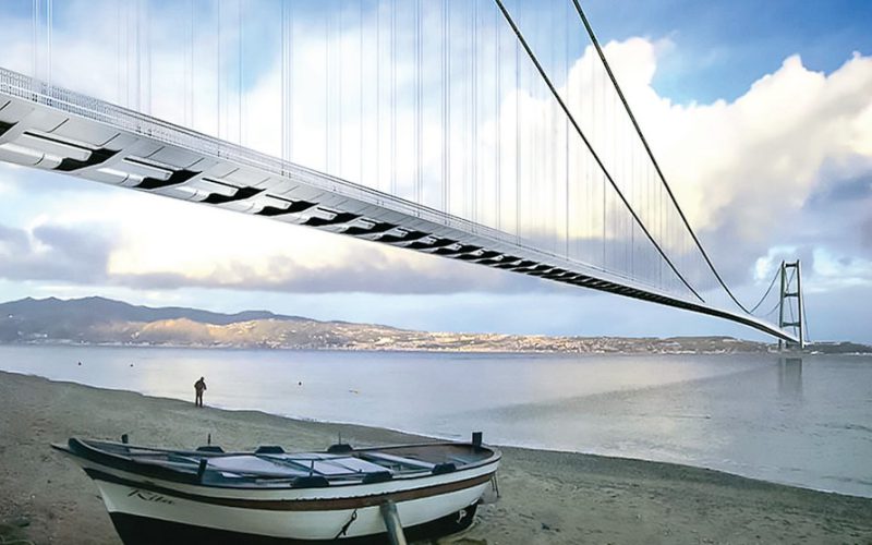 Most nad cieśniną pułapek