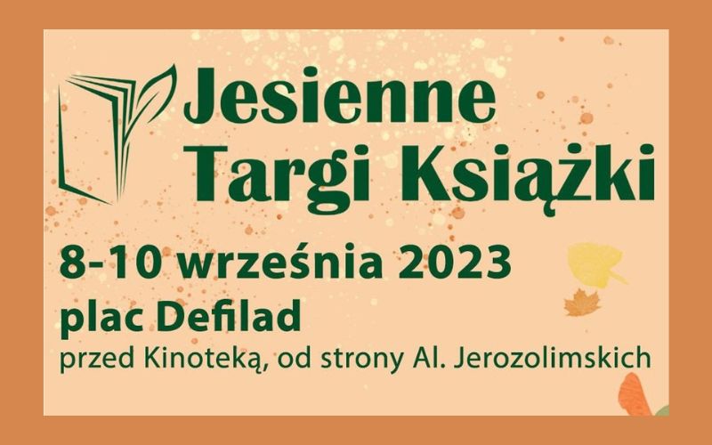Kolejna edycja Jesiennych Targów Książki