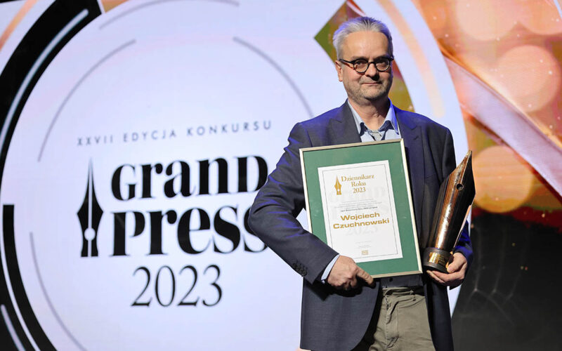 Wojciech Czuchnowski Dziennikarzem Roku 2023
