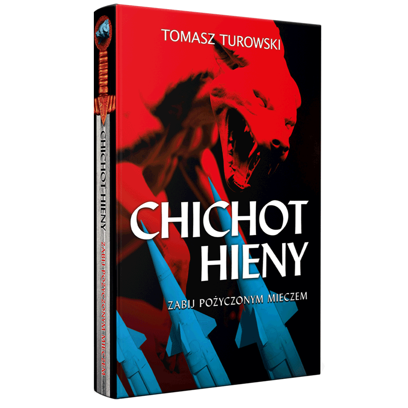 Okładka książki „Chichot hieny”
