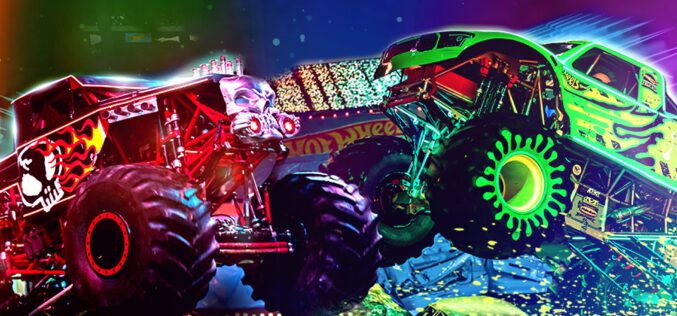 Hot Wheels Monster Trucks Live™ Glow Party™ rozświetli Atlas Arenę