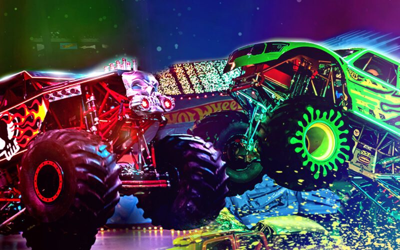 Hot Wheels Monster Trucks Live™ Glow Party™ rozświetli Atlas Arenę