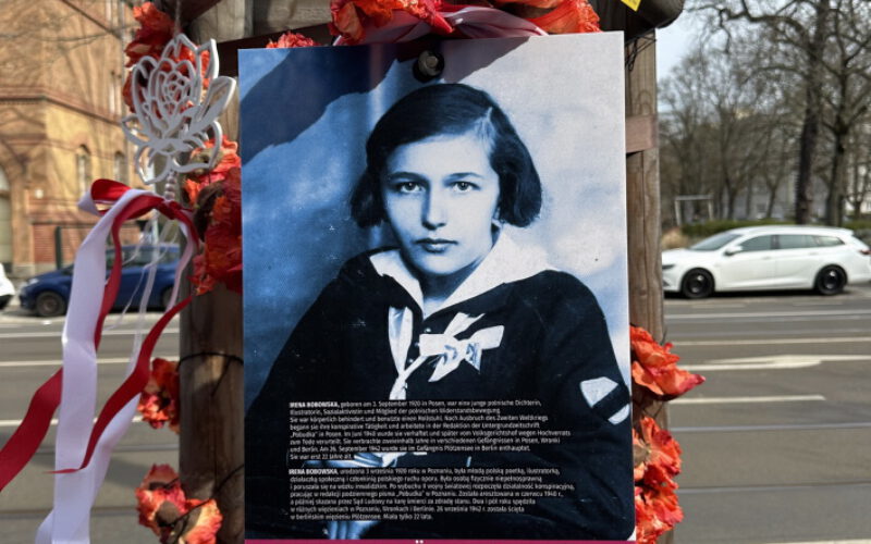 Pomnik pamięci Ireny Bobowskiej