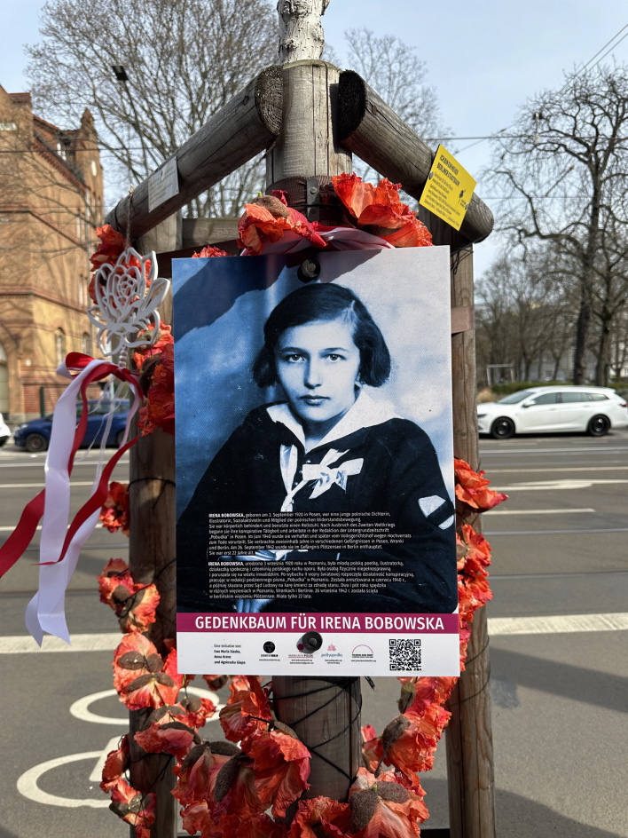 Pomnik pamięci Ireny Bobowskiej