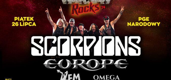 Warsaw Rocks ’24 – Scorpions, Europe, Omega Testamentum i Dżem!