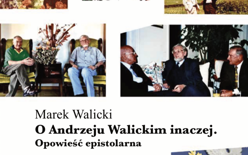 Prof. Walickiego korespondencja z bratem