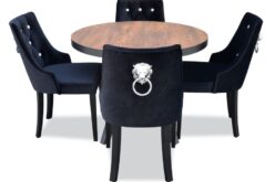 Jadalnia w&nbsp;stylu glamour i&nbsp;pomysły na&nbsp;luksusową aranżację z&nbsp;blaskiem