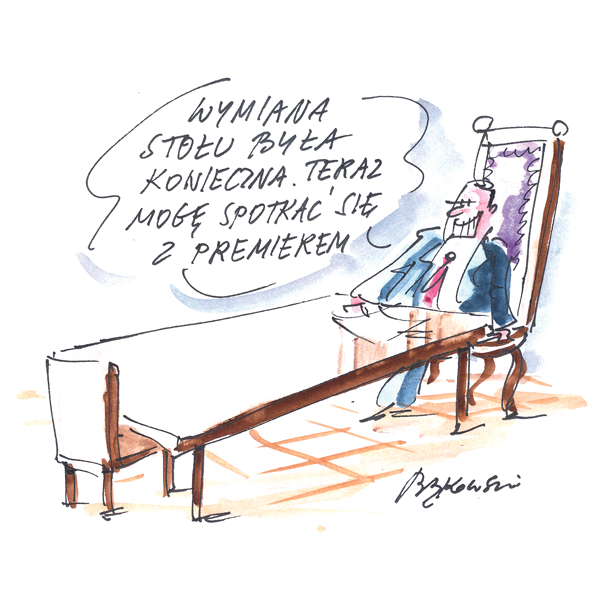 Rysunek G. Bąkowskiego z nr 2/2026