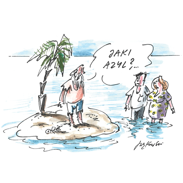 Rysunek G. Bąkowskiego z nr 4/2026