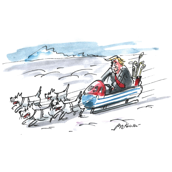 Rysunek G. Bąkowskiego z nr 5/2026