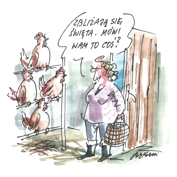 Rysunek G. Bąkowskiego z nr 14/2026