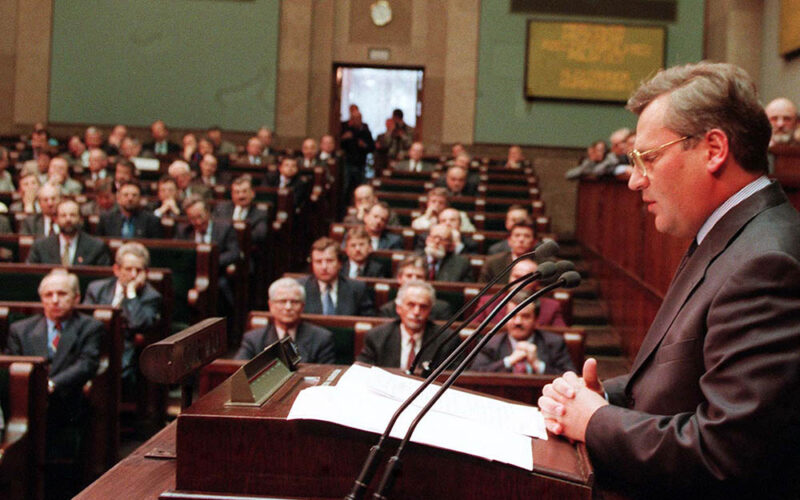 Nawrocki chce nowej konstytucji. Z&nbsp;ustrojem prezydenckim dla siebie