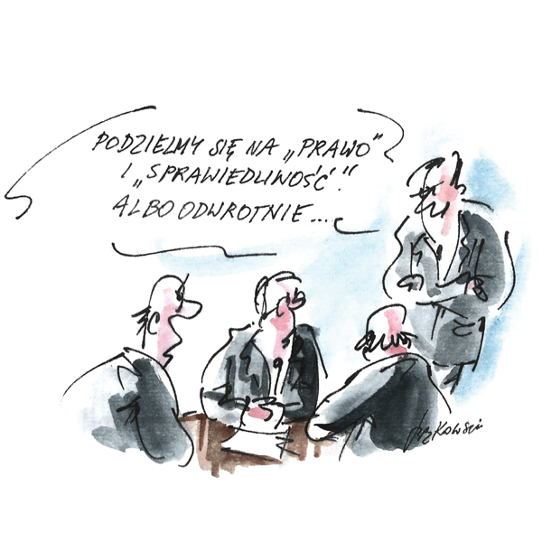 Rysunek G. Bąkowskiego z nr 18/2026