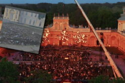 Wilanowskie techno nocą