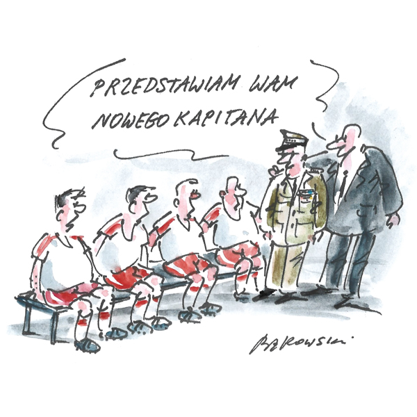 Rysunek G. Bąkowskiego z nr 21/2026