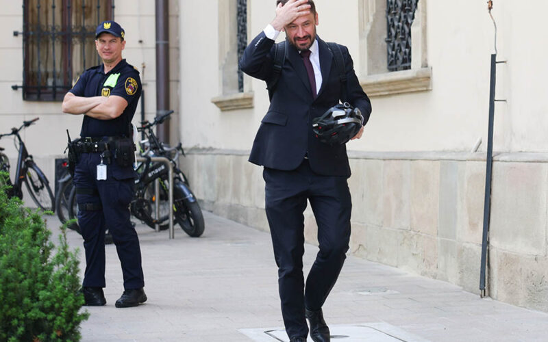 Olek Miszalski padł
